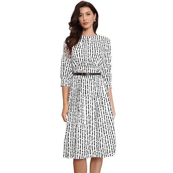 Женское платье плиссированное с пышными рукавами и круглым вырезом Inspire Chic
Женское платье плиссированное с пышными рукавами и круглым вырезом Inspire Chic