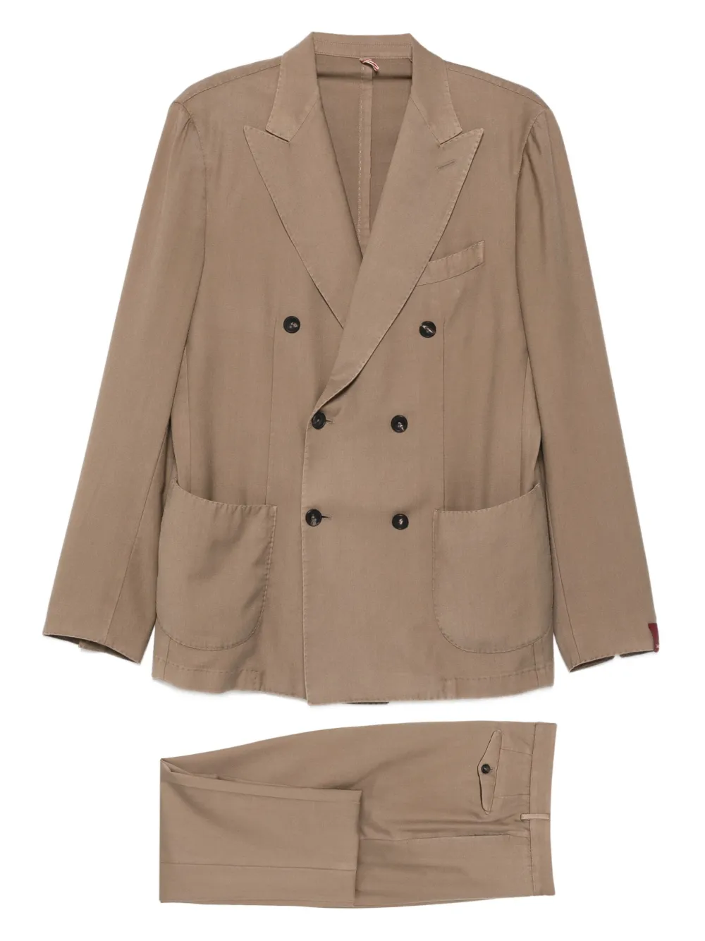 Двубортный костюм Santaniello, бежевый
Двубортный костюм Santaniello, бежевый