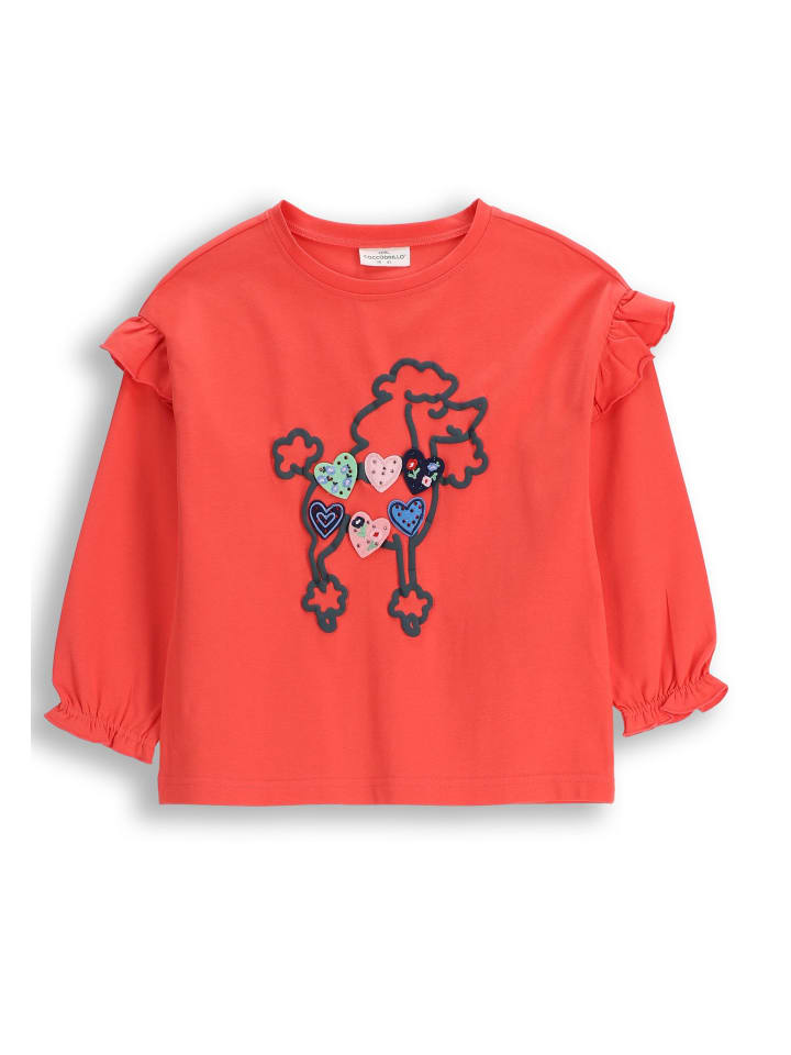 Рубашка с длинным рукавом Coccodrillo, красный 
Рубашка с длинным рукавом Coccodrillo, красный