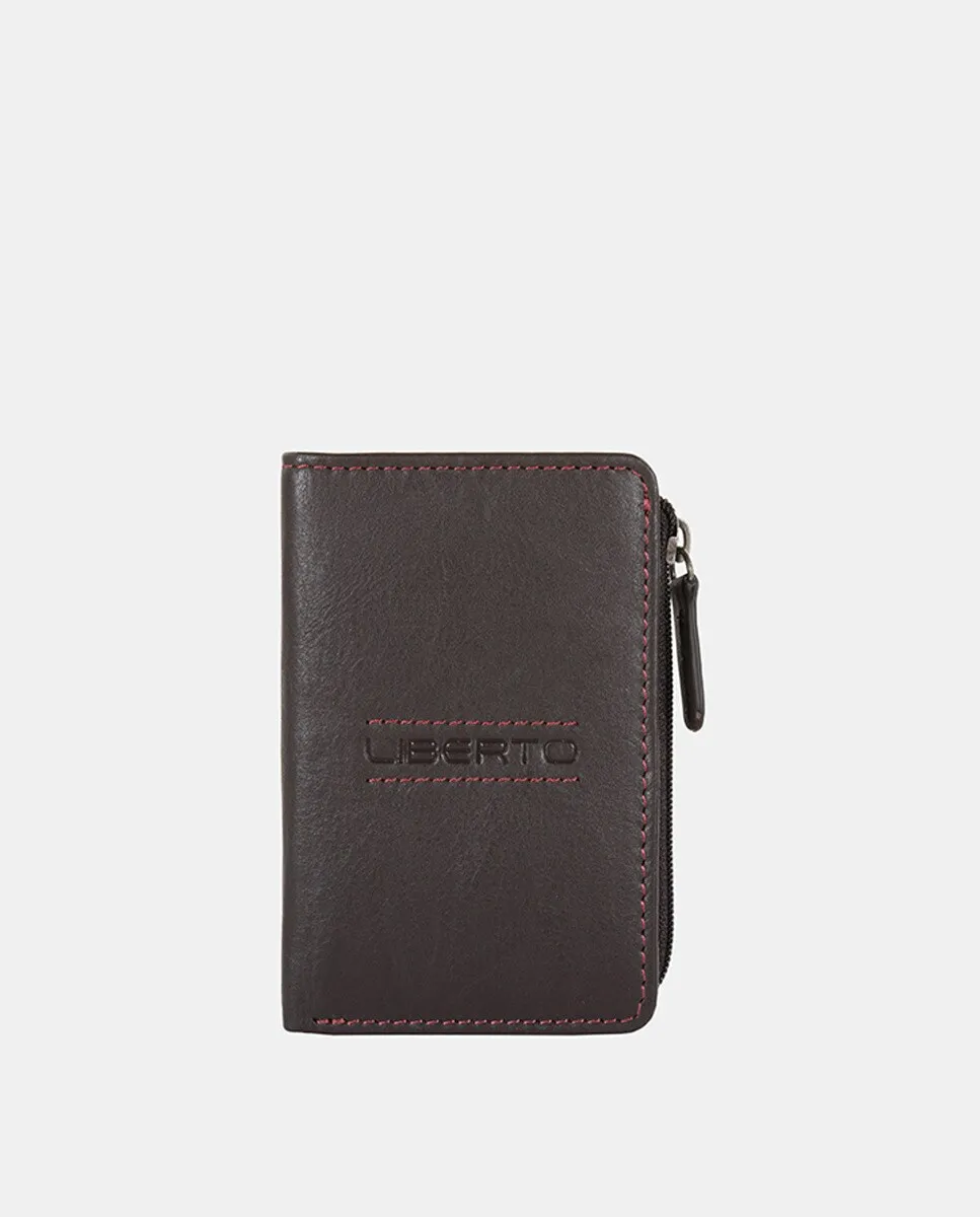 Мужской кошелек на молнии Liberto, коричневый
Мужской кошелек на молнии Liberto, коричневый