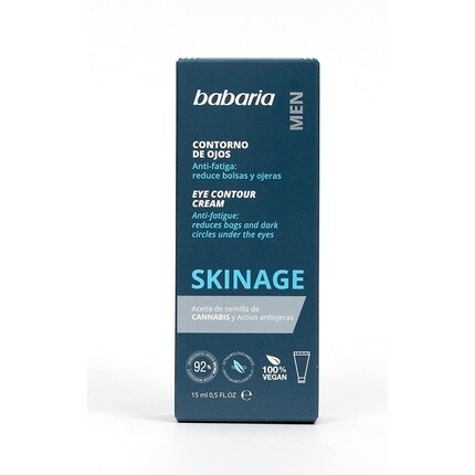 Skinage для мужчин для контура глаз 15 мл, Babaria
Skinage для мужчин для контура глаз 15 мл, Babaria