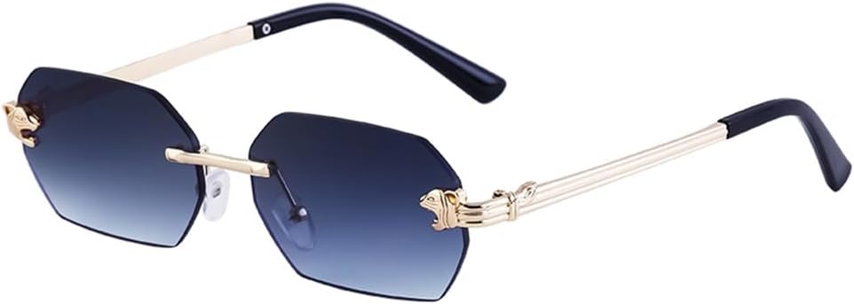 Маленькие прямоугольные солнцезащитные очки без оправы для мужчин и женщин, солнцезащитные очки с леопардовым принтом, винтажные очки без оправы, защита от УФ-излучения UV400 VFDHN, C2 Gold Double Gray
Маленькие прямоугольные солнцезащитные очки без оправы для мужчин и женщин, солнцезащитные очки с леопардовым принтом, винтажные очки без оправы, защита от УФ-излучения UV400 VFDHN, C2 Gold Double Gray