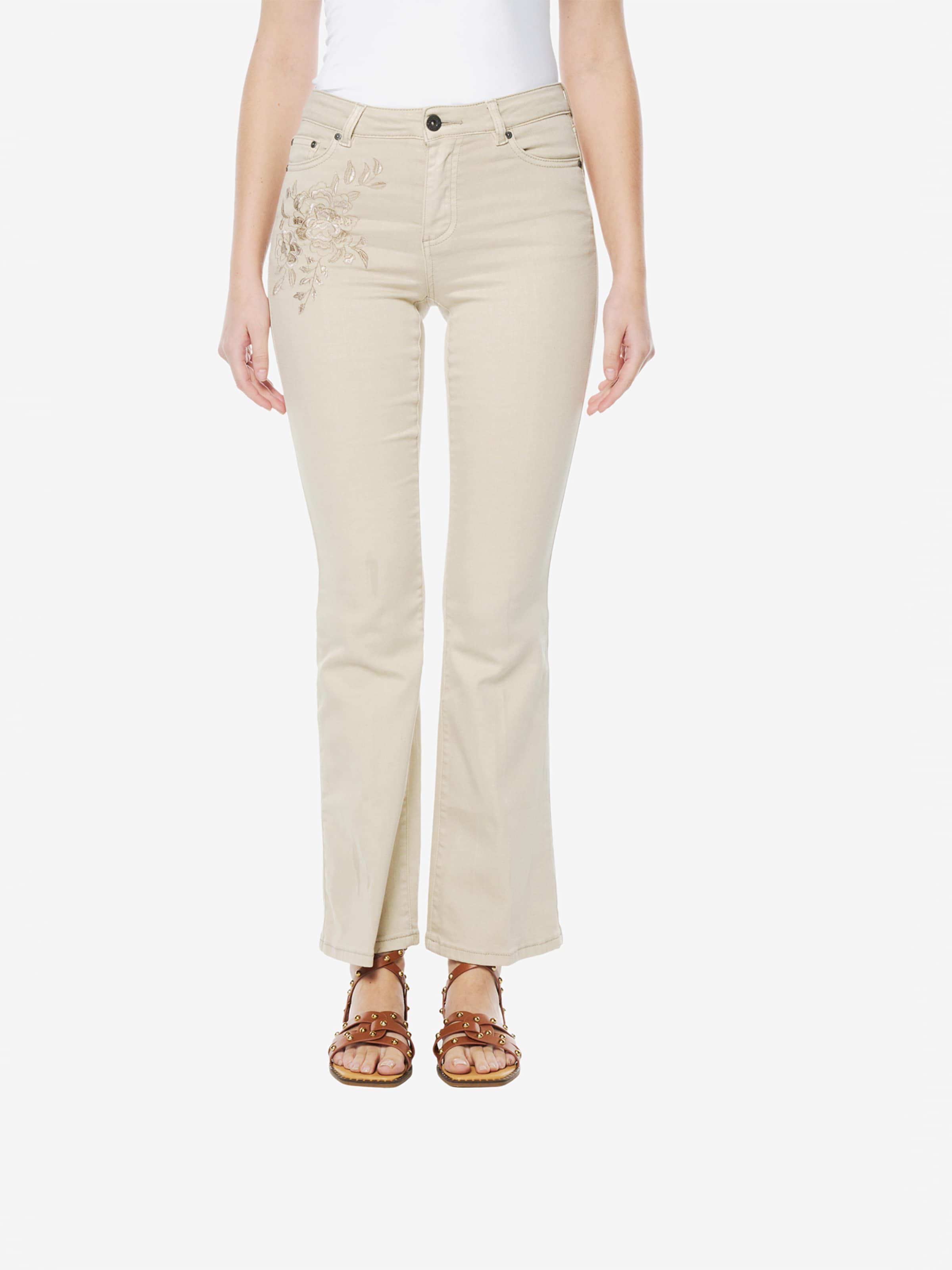 KOROSHI Джинсы-клеш в бежевом цвете
KOROSHI Джинсы-клеш в бежевом цвете