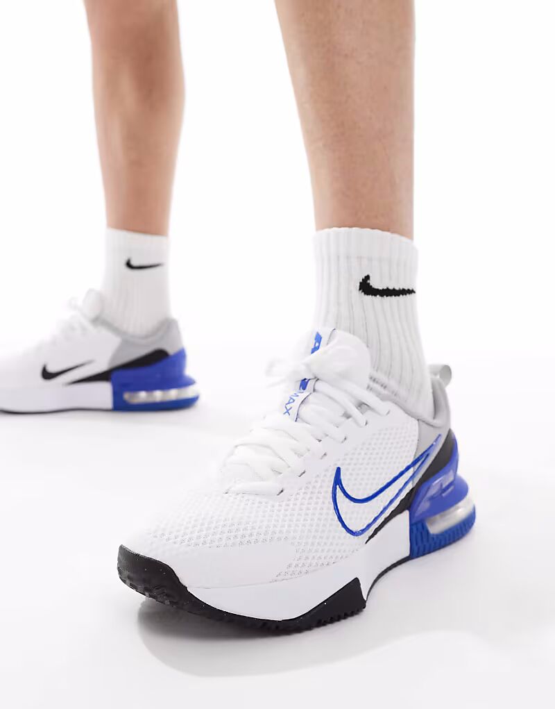 Кроссовки Nike Training Air Max Alpha 6 белого и синего цвета
Кроссовки Nike Training Air Max Alpha 6 белого и синего цвета