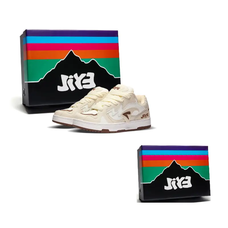 JIYE Скользоустойчивые износостойкие легкие низкие скейтерские кроссовки унисекс Ecru, цвет Ecru
JIYE Скользоустойчивые износостойкие легкие низкие скейтерские кроссовки унисекс Ecru, цвет Ecru