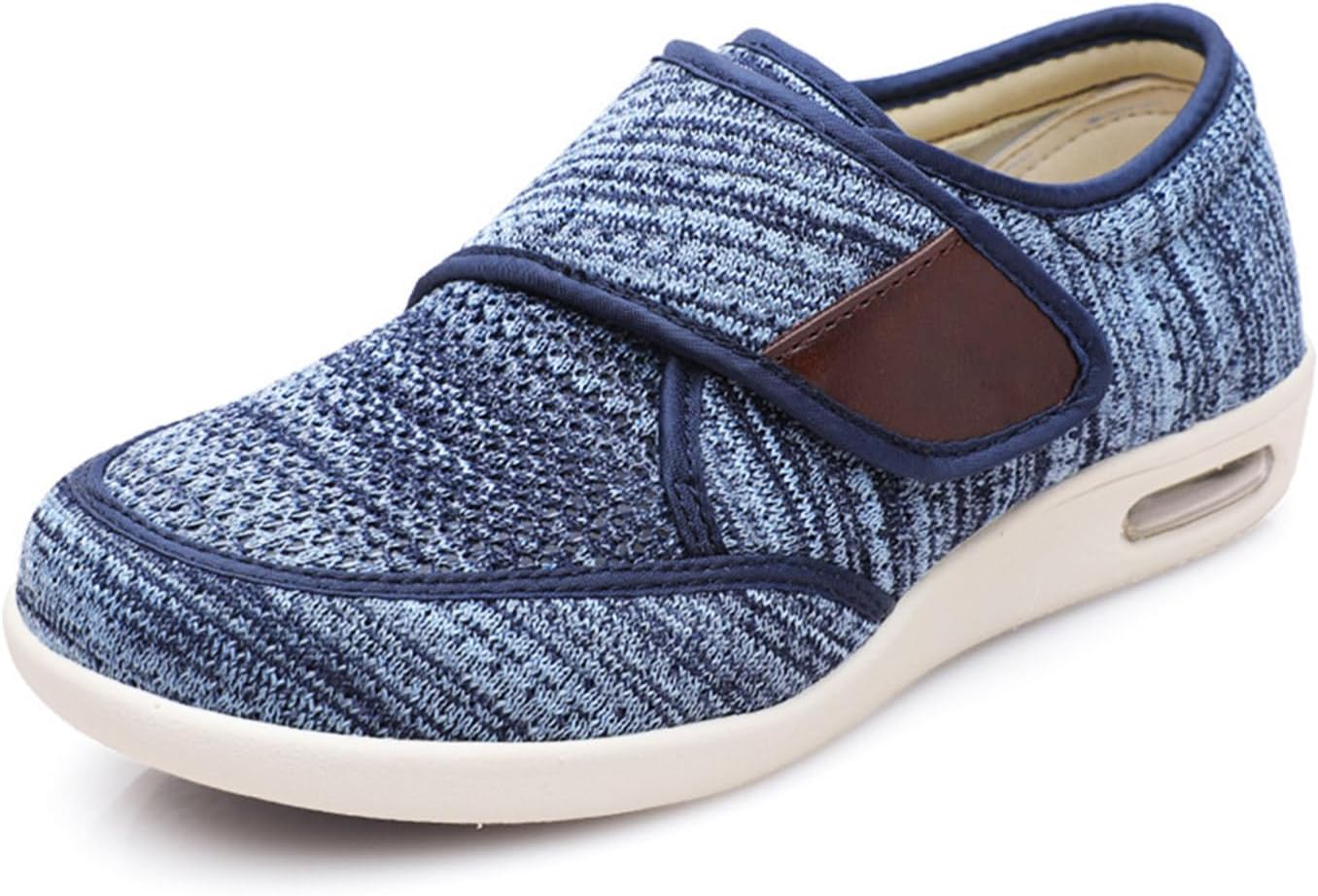 Мужские диабетические туфли Mei MACLEOD, широкие слипоны для ходьбы для отекших ног, кроссовки широкой посадки для пожилых с облегчением боли в стопах, синий
Мужские диабетические туфли Mei MACLEOD, широкие слипоны для ходьбы для отекших ног, кроссовки широкой посадки для пожилых с облегчением боли в стопах, синий