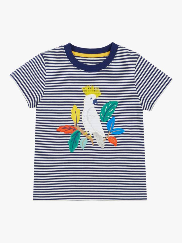 Детская футболка Elijah из органического хлопка с полосками и аппликацией Frugi, Blue Navy
Детская футболка Elijah из органического хлопка с полосками и аппликацией Frugi, Blue Navy