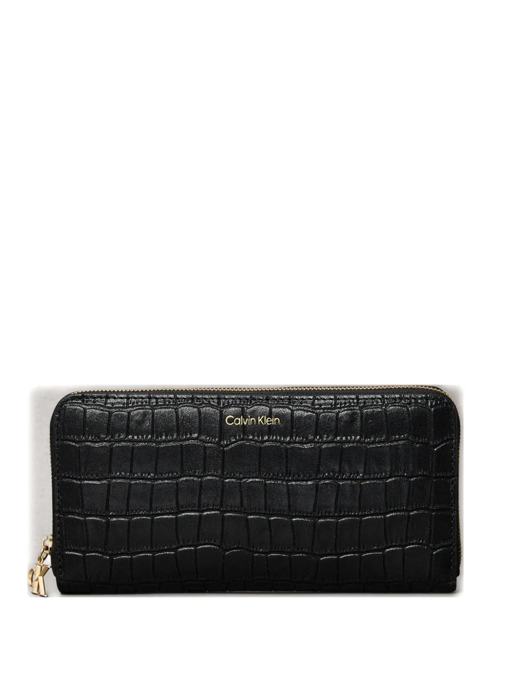 Кожаный кошелек на молнии вокруг Calvin Klein, черный
Кожаный кошелек на молнии вокруг Calvin Klein, черный