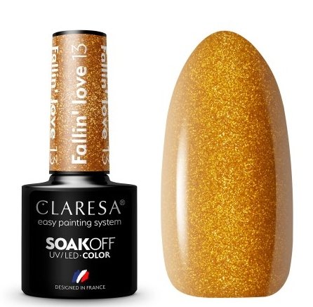 Claresa Hybrid UV/LED лак для ногтей с гибридными блестками Gold Fallin' Love 13 Puderek
Claresa Hybrid UV/LED лак для ногтей с гибридными блестками Gold Fallin' Love 13 Puderek