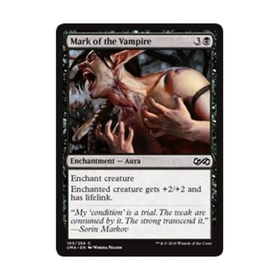 CCG Знак вампира (С), MTG - Ultimate Masters
CCG Знак вампира (С), MTG - Ultimate Masters