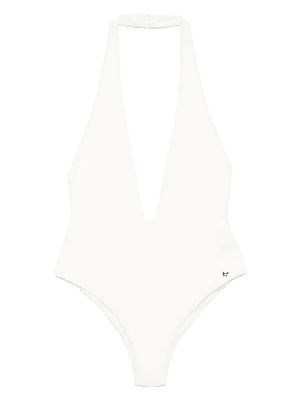 Купальник Echauffe с глубоким вырезом халтер Kiki de Montparnasse, нейтральный
Купальник Echauffe с глубоким вырезом халтер Kiki de Montparnasse, нейтральный