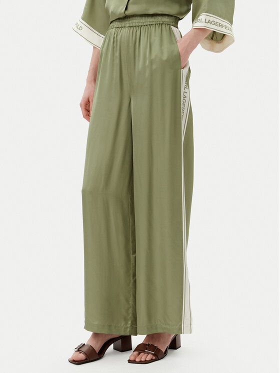 Брюки свободного кроя A2W10118 Karl Lagerfeld, зеленый
Брюки свободного кроя A2W10118 Karl Lagerfeld, зеленый