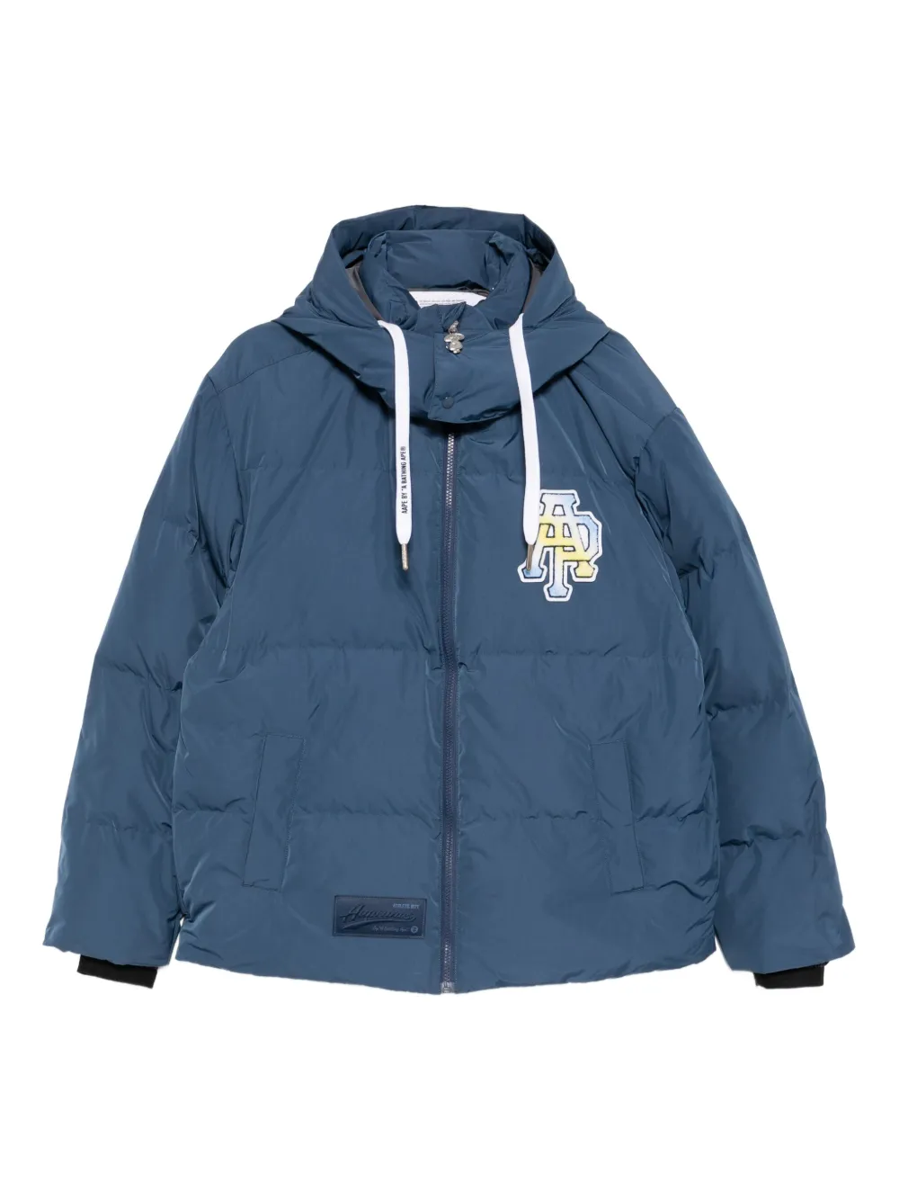 Пуховик с вышитым логотипом AAPE BY *A BATHING APE, синий
Пуховик с вышитым логотипом AAPE BY *A BATHING APE, синий