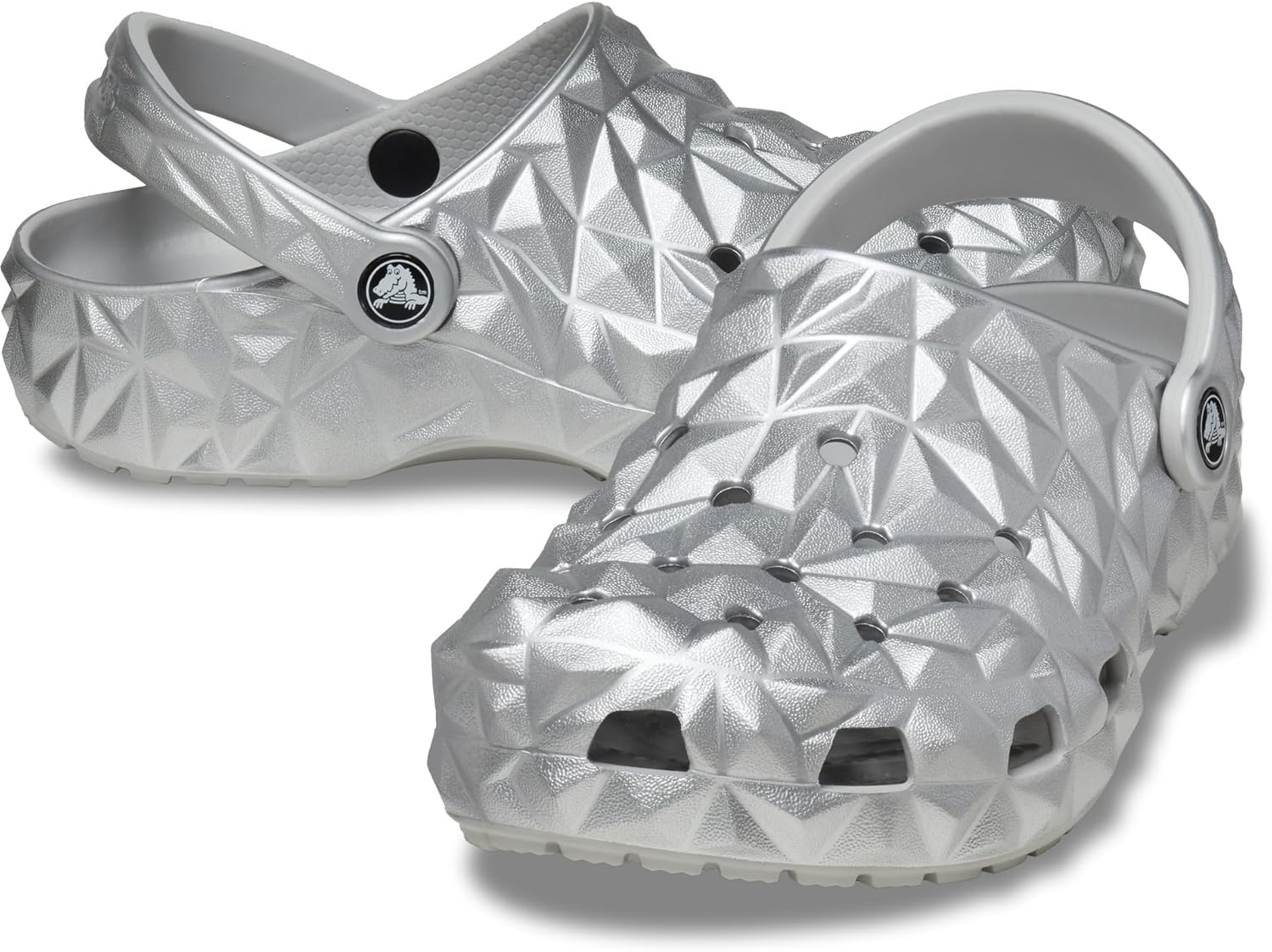 Унисекс сабо Crocs Classic Geometric, серебро
Унисекс сабо Crocs Classic Geometric, серебро
