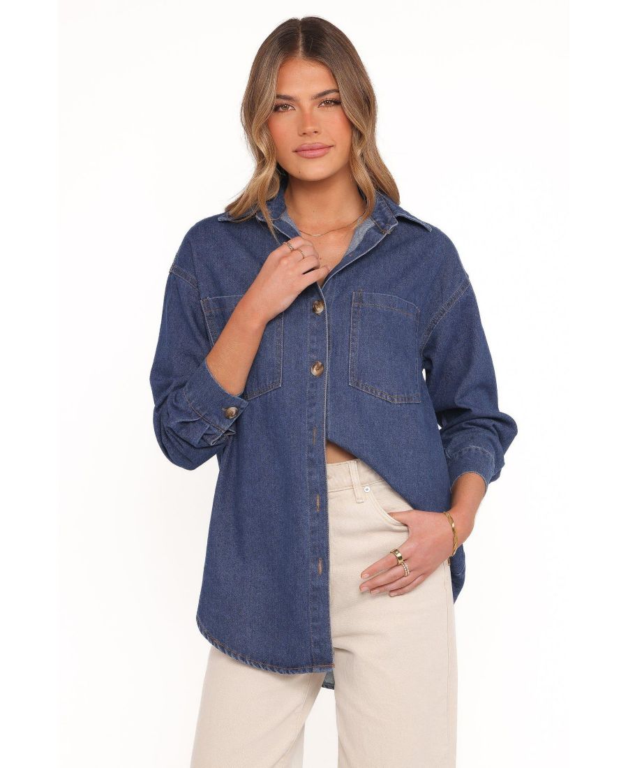 Женская джинсовая рубашка Anicia Petal and Pup, Dark
Женская джинсовая рубашка Anicia Petal and Pup, Dark