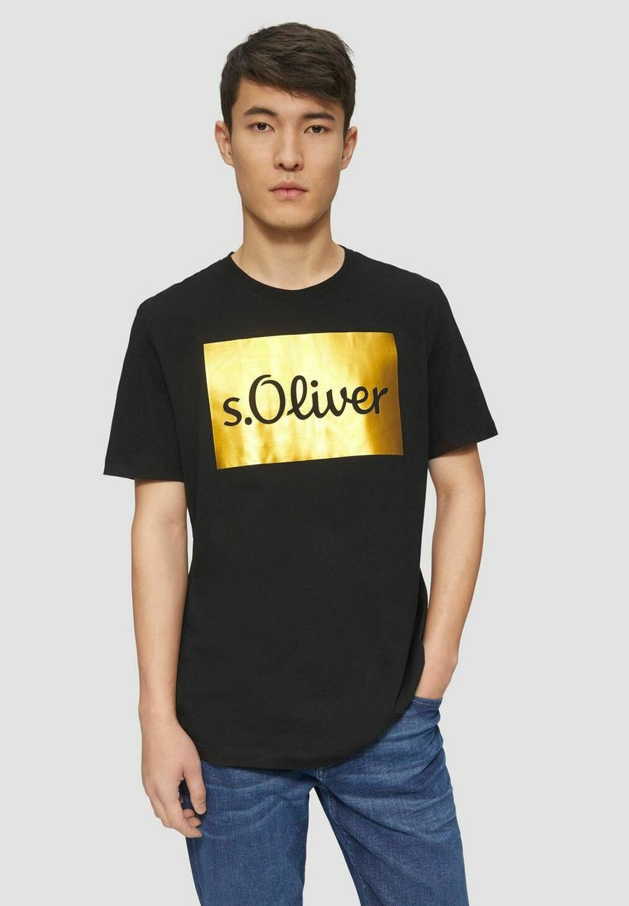 Футболка s.Oliver Print T-shirt, Schwarz Logo Gold/Gold-Coloured
Футболка s.Oliver Print T-shirt, Schwarz Logo Gold/Gold-Coloured