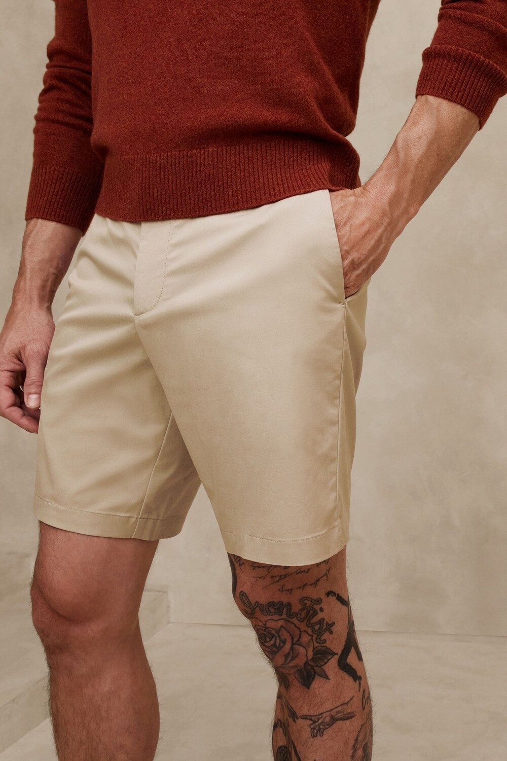 9-Дюймовые шорты для измерения температуры ядра Banana Republic, бежевый
9-Дюймовые шорты для измерения температуры ядра Banana Republic, бежевый