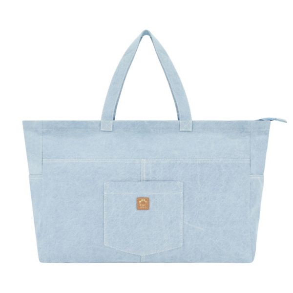 Джинсовая сумка-тоут с несколькими карманами C&C California, голубой
Джинсовая сумка-тоут с несколькими карманами C&C California, голубой