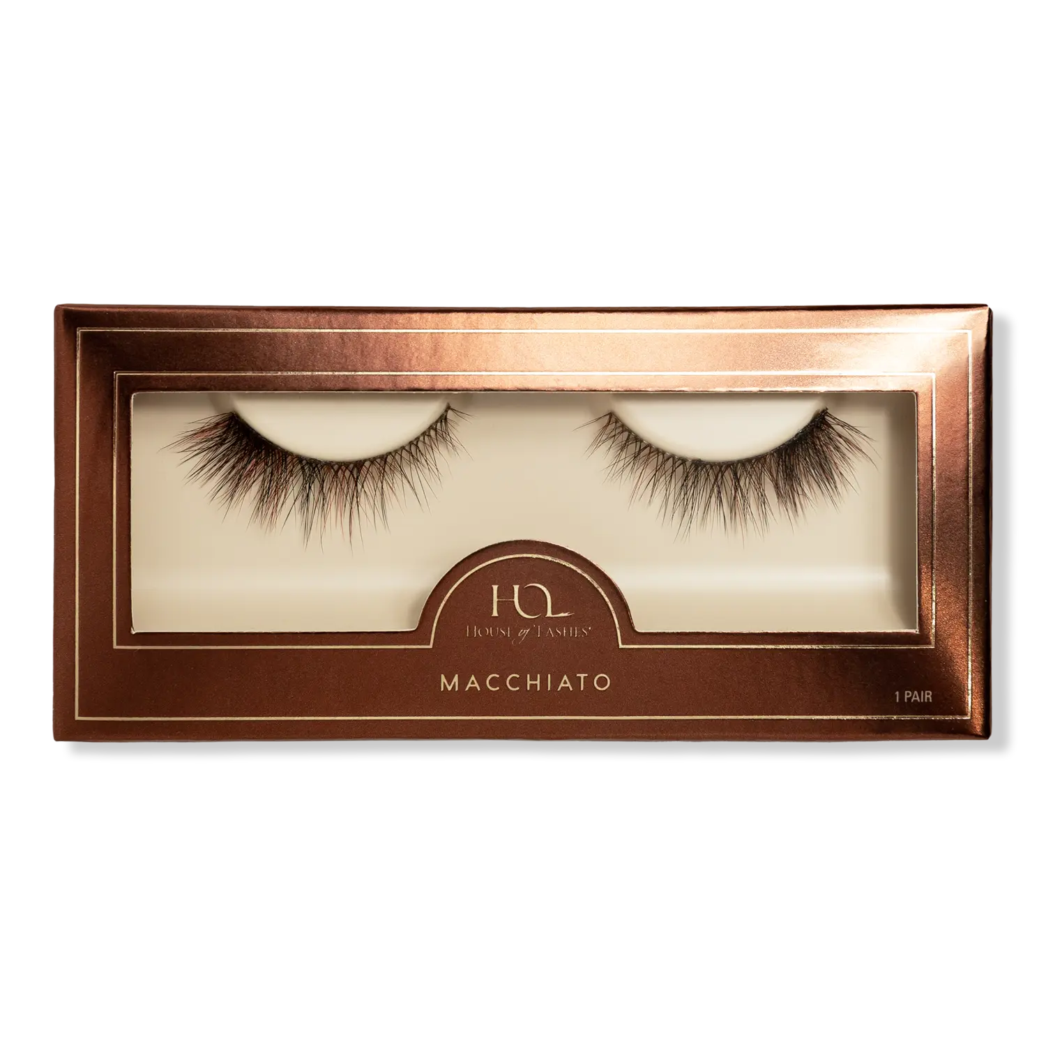 Накладные ресницы Macchiato Natural Volume из искусственного шелка House of Lashes
Накладные ресницы Macchiato Natural Volume из искусственного шелка House of Lashes