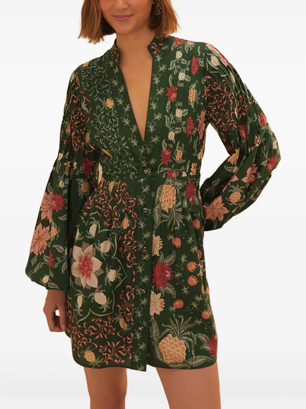 Платье миди с цветочным принтом FARM Rio, зеленый
Платье миди с цветочным принтом FARM Rio, зеленый