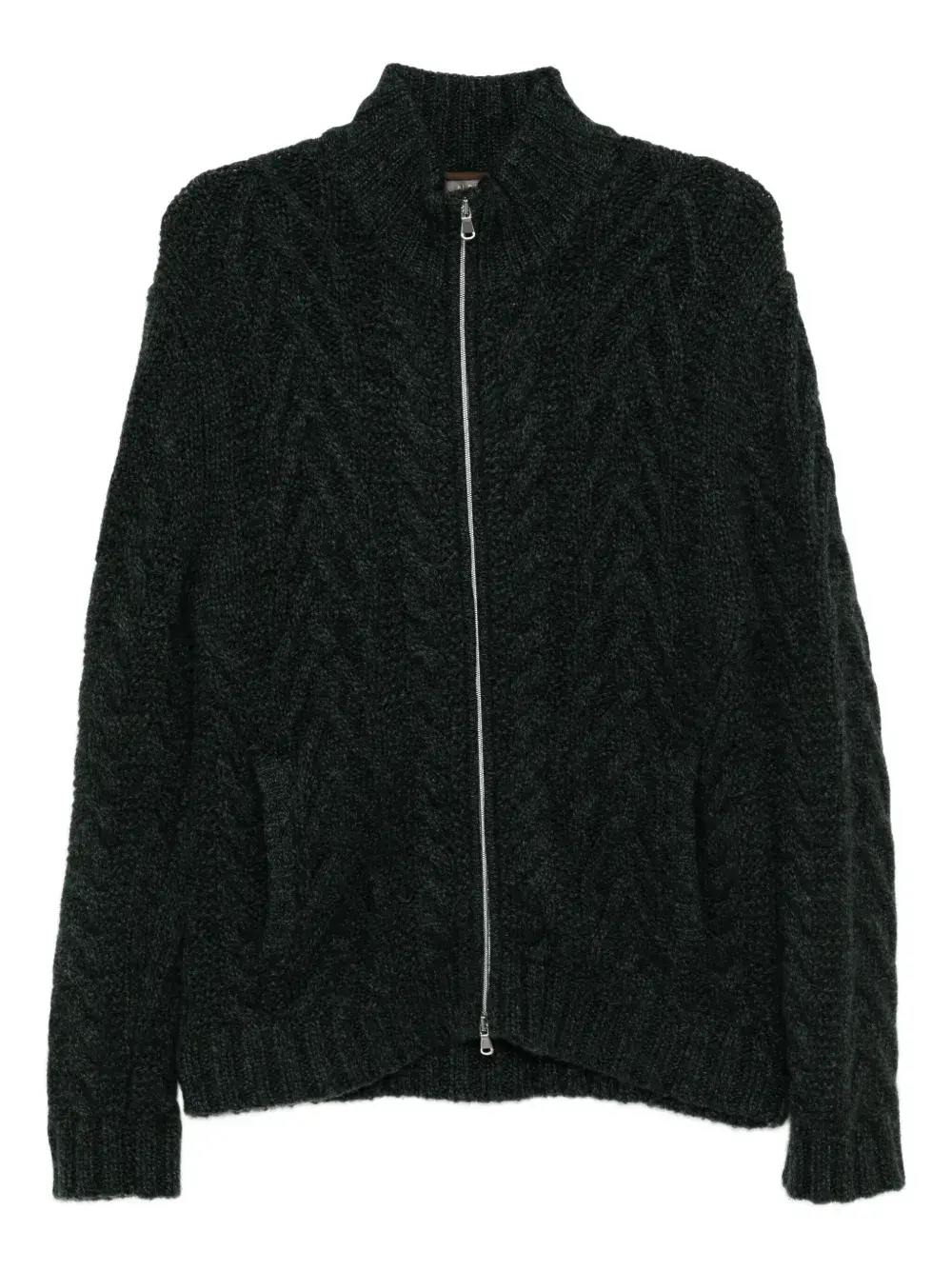 Кардиган фактурной вязки N.Peal, зеленый
Кардиган фактурной вязки N.Peal, зеленый