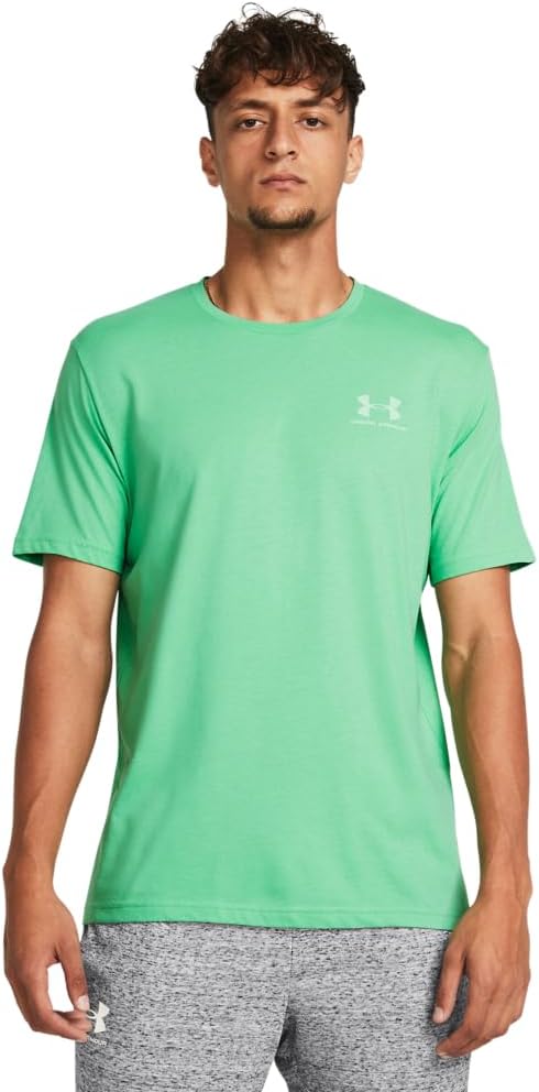 Мужская спортивная футболка Under Armour с коротким рукавом на левую грудь, (381) Court Green/White, Белый, Мужская спортивная футболка Under Armour с коротким рукавом на левую грудь, (381) Court Green/White
Мужская спортивная футболка Under Armour с коротким рукавом на левую грудь, (381) Court Green/White, Белый, Мужская спортивная футболка Under Armour с коротким рукавом на левую грудь, (381) Court Green/White