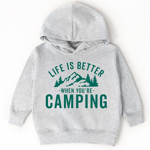 Толстовка для малышей Life is better when you're camping The Juniper Shop, Heather Grey
Толстовка для малышей Life is better when you're camping The Juniper Shop, Heather Grey