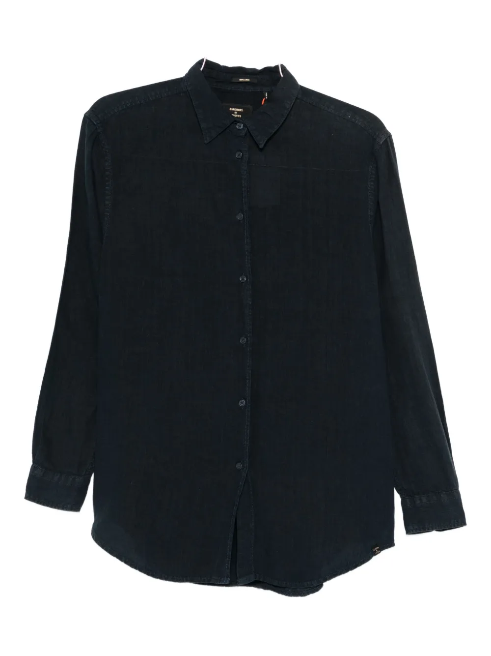 Льняная рубашка на пуговицах Superdry, темно-синий
Льняная рубашка на пуговицах Superdry, темно-синий