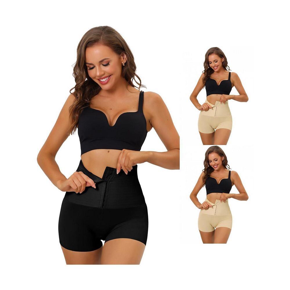 Набор из 3 женских шорт для мальчиков с завышенной талией и завышенной талией, корректирующее белье с застежкой на крючки ALLEGRA K, цвет Beige Black
Набор из 3 женских шорт для мальчиков с завышенной талией и завышенной талией, корректирующее белье с застежкой на крючки ALLEGRA K, цвет Beige Black