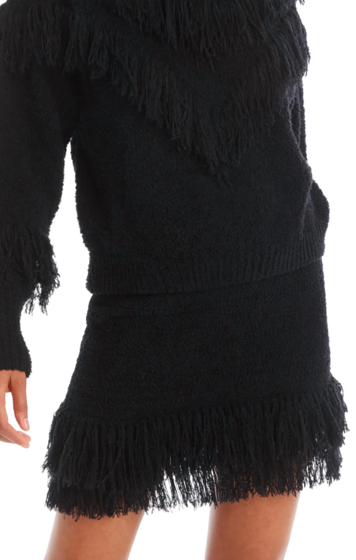 Мини-юбка Anna черного цвета ALLISON NEW YORK
Мини-юбка Anna черного цвета ALLISON NEW YORK