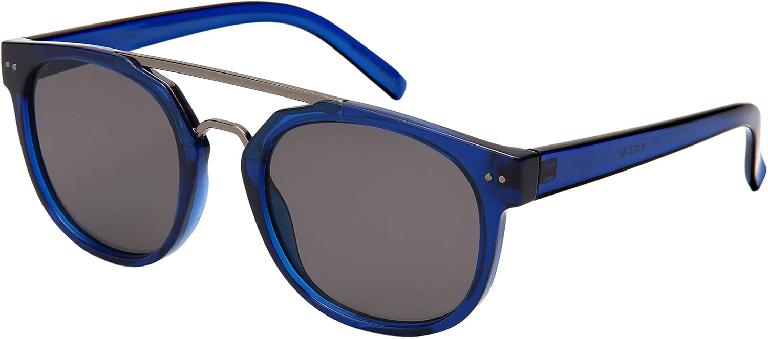 Солнцезащитные очки Edge I-Wear Vintage в круглой оправе с роговым рисунком для женщин и мужчин, овальные солнцезащитные очки для мужчин 53110-FLSD-2(CLDBU.sd) EDGEIWEAR, Clear Dark Blue Frame/Grey Flat Lens
Солнцезащитные очки Edge I-Wear Vintage в круглой оправе с роговым рисунком для женщин и мужчин, овальные солнцезащитные очки для мужчин 53110-FLSD-2(CLDBU.sd) EDGEIWEAR, Clear Dark Blue Frame/Grey Flat Lens