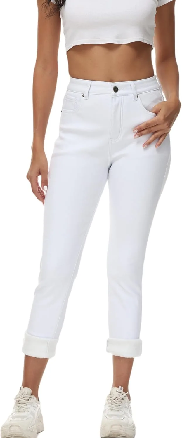 GUNLIRE женские утепленные джинсы с флисовой подкладкой, скинни, высокая посадка
GUNLIRE женские утепленные джинсы с флисовой подкладкой, скинни, высокая посадка