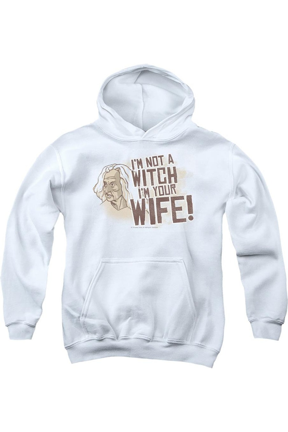 Толстовка Princess Bride "Не ведьма" молодежная Gildan, белый
Толстовка Princess Bride "Не ведьма" молодежная Gildan, белый