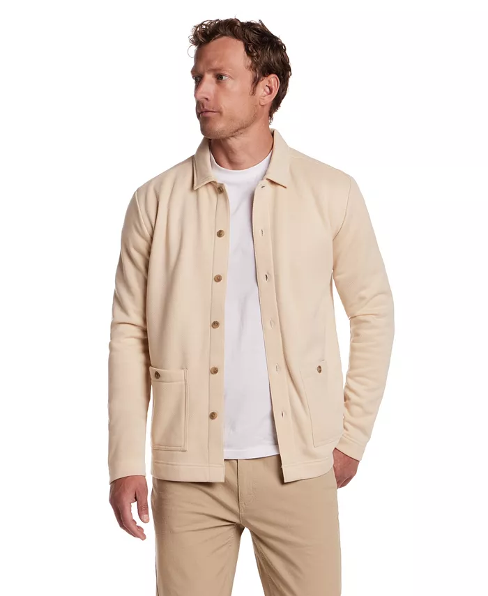 Мужская куртка-рубашка оверсайз из флиса Pebble Weatherproof Vintage, загар/бежевый
Мужская куртка-рубашка оверсайз из флиса Pebble Weatherproof Vintage, загар/бежевый