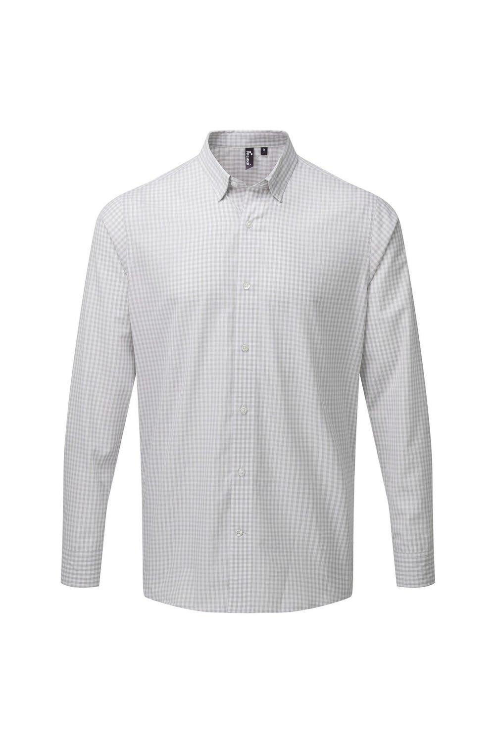 Рубашка в клетку Maxton с длинными рукавами Premier, серебро
Рубашка в клетку Maxton с длинными рукавами Premier, серебро