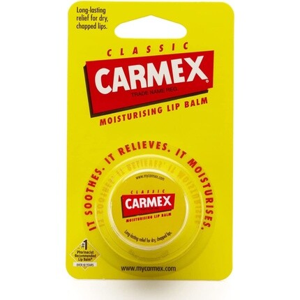Carmex Оригинальный бальзам для губ 7,5 г
Carmex Оригинальный бальзам для губ 7,5 г