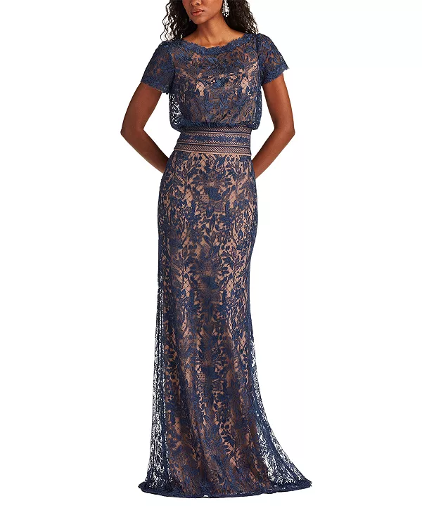 Платье-Блузон Calista с вышивкой Tadashi Shoji, синий
Платье-Блузон Calista с вышивкой Tadashi Shoji, синий