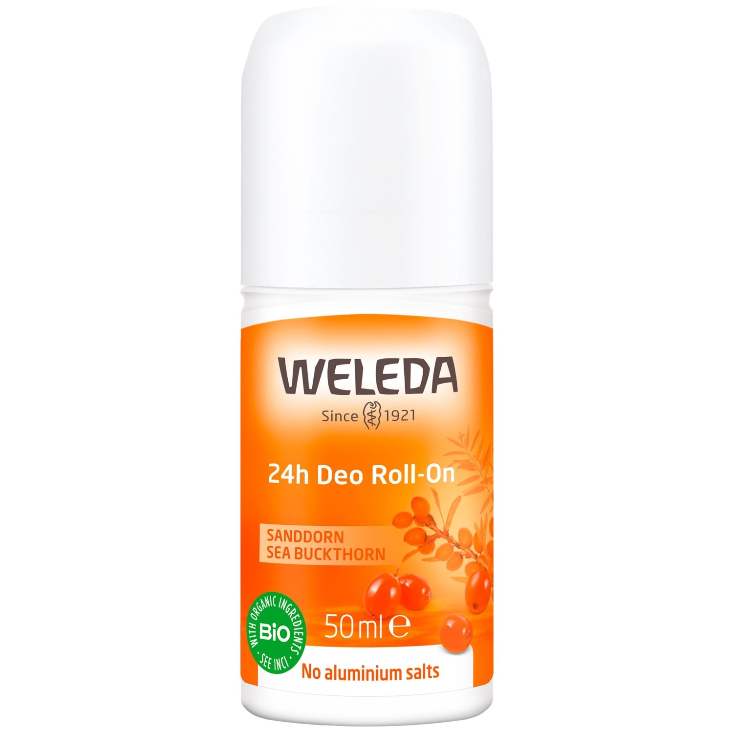 Дезодорант sanddorn 24h deo roll-on Weleda, объем 50 мл
Дезодорант sanddorn 24h deo roll-on Weleda, объем 50 мл