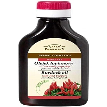 The Naturklettenwurzel с красным перцем для волос и кожи головы 100мл, Green Pharmacy
The Naturklettenwurzel с красным перцем для волос и кожи головы 100мл, Green Pharmacy