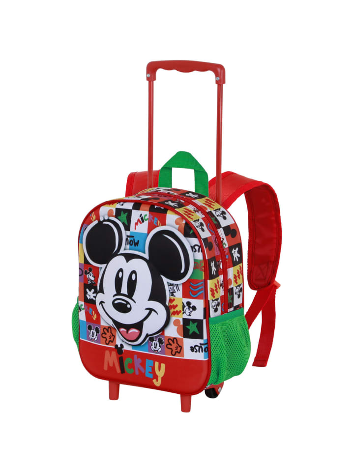 Disney Рюкзак с изображением Микки Мауса, маленький, 3D, на колесиках, разноцветный
Disney Рюкзак с изображением Микки Мауса, маленький, 3D, на колесиках, разноцветный