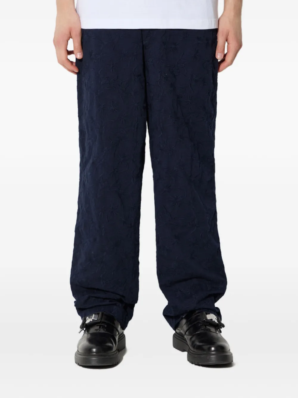 Брюки с цветочной вышивкой Corridor, синий
Брюки с цветочной вышивкой Corridor, синий