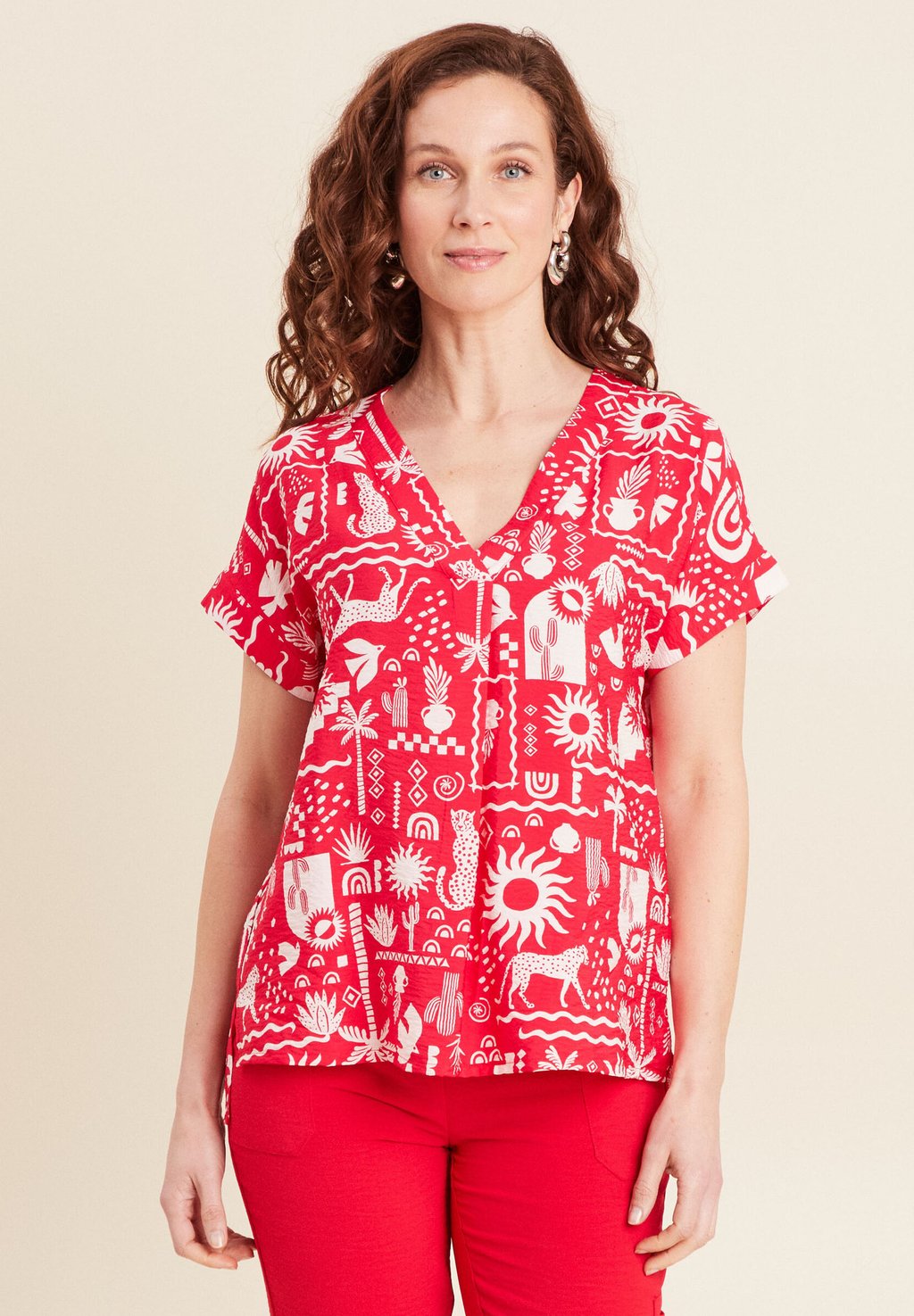 Блуза KURZARM Breal, красный
Блуза KURZARM Breal, красный