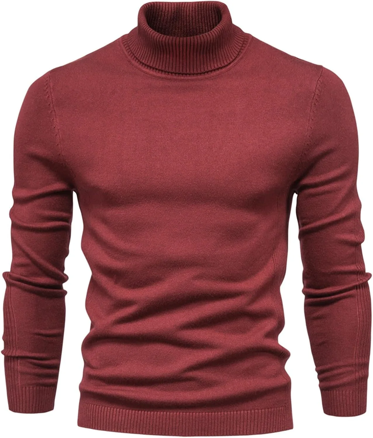 Мужской водолазка Slim Fit с ребристым узором
Мужской водолазка Slim Fit с ребристым узором