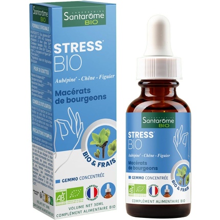 Органическая антистрессовая пищевая добавка Stress Bud Macerate Santarome Bio
Органическая антистрессовая пищевая добавка Stress Bud Macerate Santarome Bio