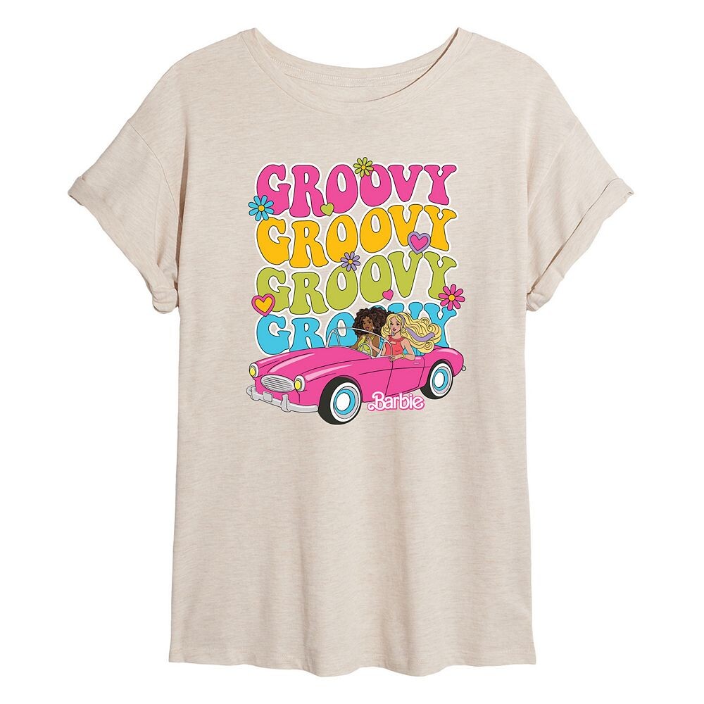 Детская футболка Barbie 70-х годов с ярким струящимся рисунком и рисунком Licensed Character, бежевый
Детская футболка Barbie 70-х годов с ярким струящимся рисунком и рисунком Licensed Character, бежевый