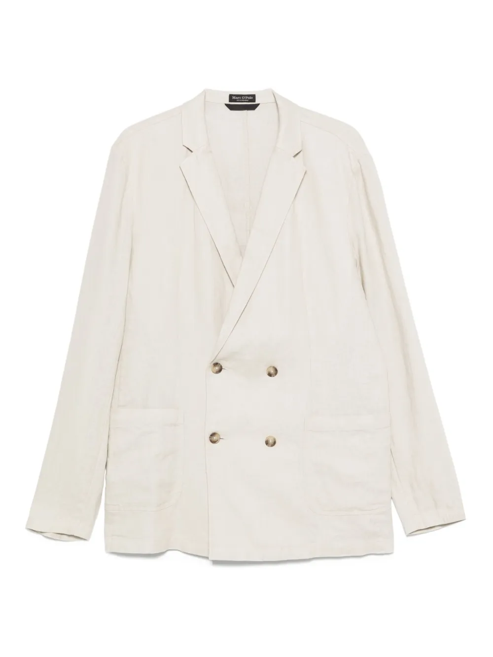 Двубортный льняной пиджак Marc O'Polo, нейтральный
Двубортный льняной пиджак Marc O'Polo, нейтральный