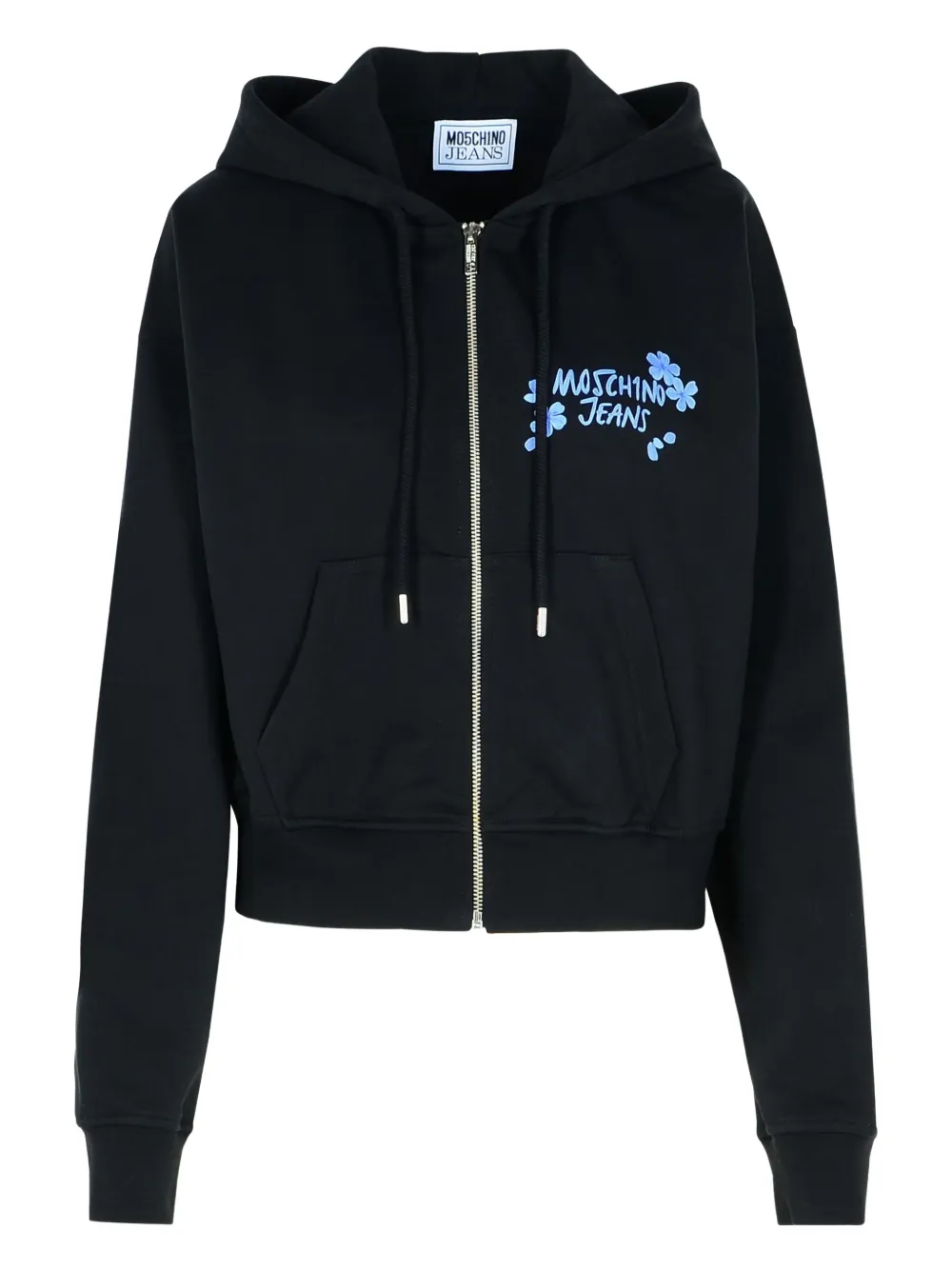 Толстовка с капюшоном и логотипом на завязках MOSCHINO JEANS, черный
Толстовка с капюшоном и логотипом на завязках MOSCHINO JEANS, черный
