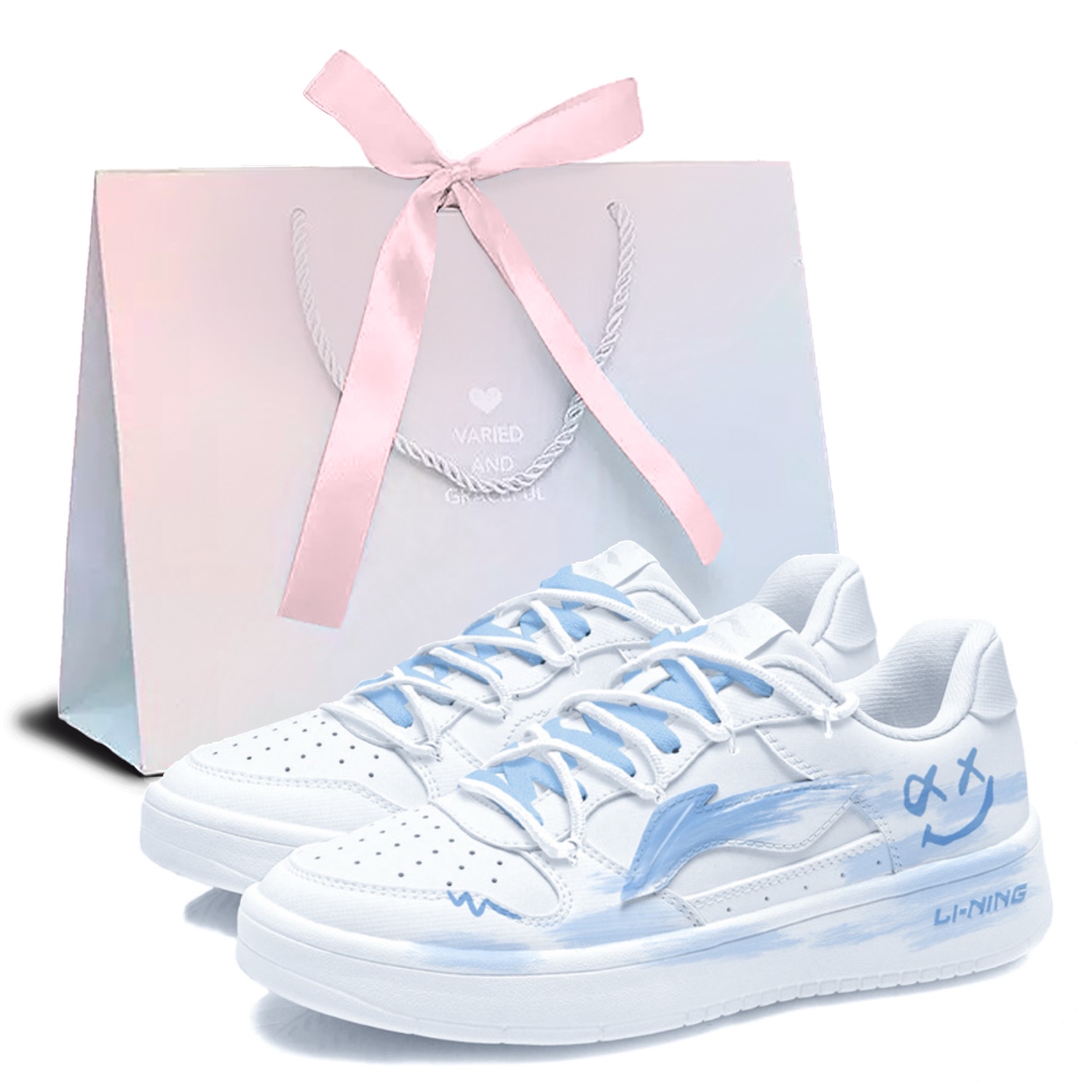 Li-Ning Li Ning Floating Boat Абразивостойкие Легкие Противоскользящие Кроссовки Low Top для Мужчин Blue White
Li-Ning Li Ning Floating Boat Абразивостойкие Легкие Противоскользящие Кроссовки Low Top для Мужчин Blue White