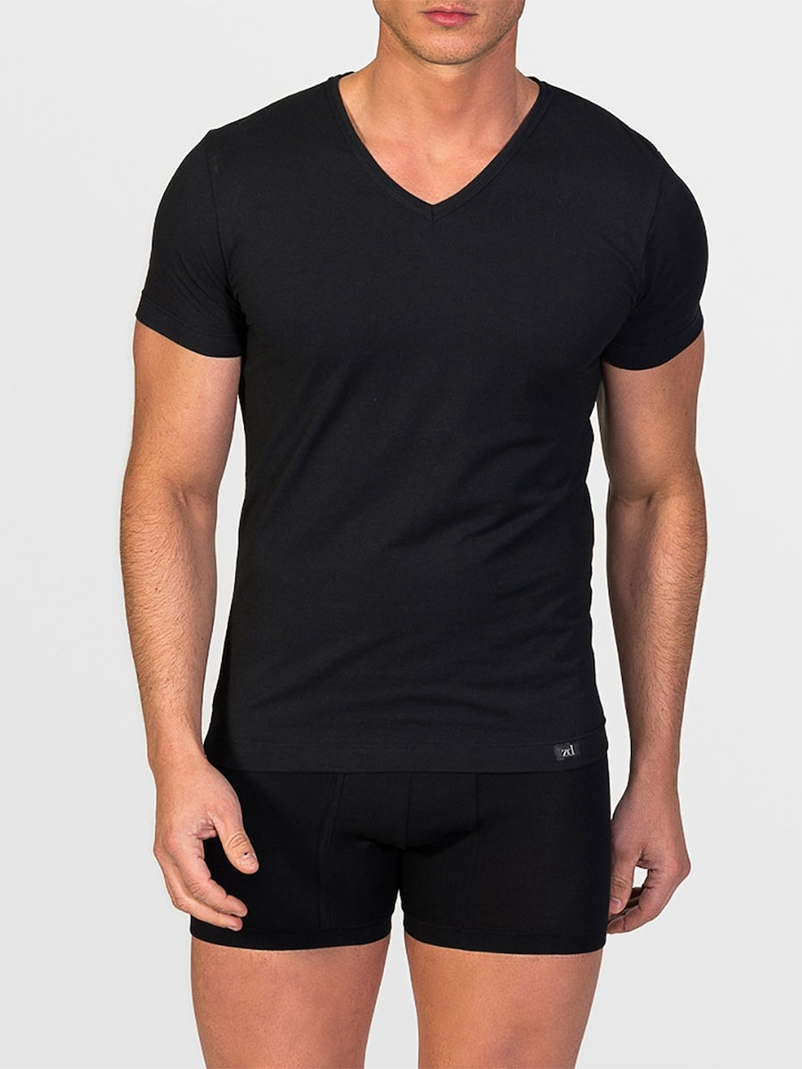 Нижняя рубашка zd ZERO DEFECTS V-Neck T-shirt Soya Yarn, черный
Нижняя рубашка zd ZERO DEFECTS V-Neck T-shirt Soya Yarn, черный