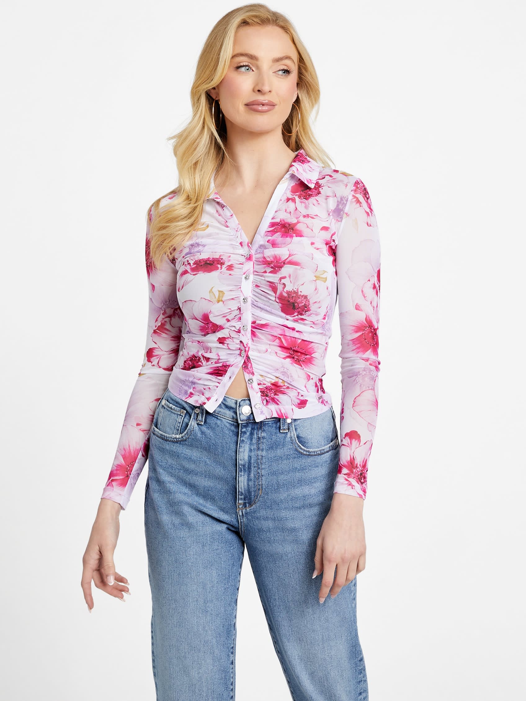 Рубашка Berrie Mesh Guess Factory, цвет pure white multi
Рубашка Berrie Mesh Guess Factory, цвет pure white multi